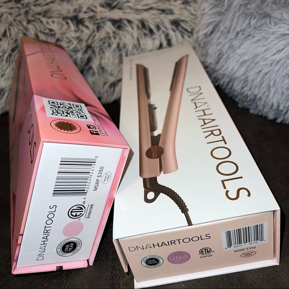 dna Hair Tools- ROSEGOLD 100% ceramic flat iron AND ROSEGOLDStylingCombPro2- NEW - Picture 2 of 3
